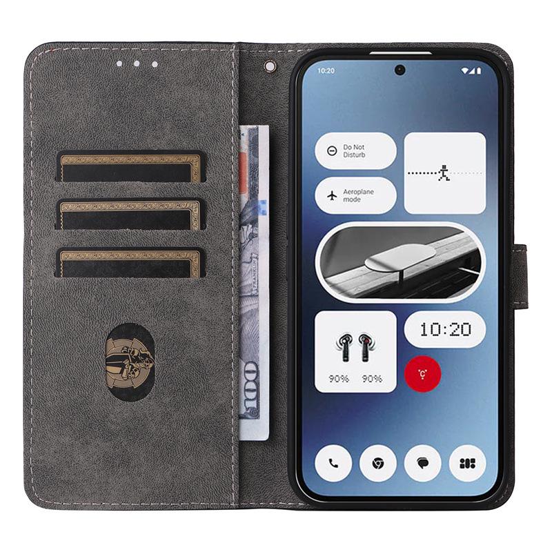 Leather Phone Case with Card Slot & Stand for Nothing Phone 2A/3