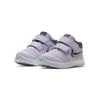 Nike Star Runner 2 Hook and Loop Slip Resistant Abrasion Resistant Low Top Casual Running Shoes Light Purple Silver AT1803-502