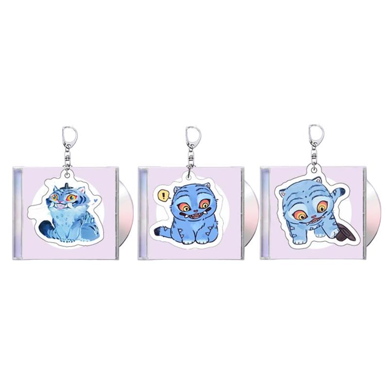 K-Pop Demon Hunters Keyring (Huntr/x, Saja Boys, Derpy) (12 Options)