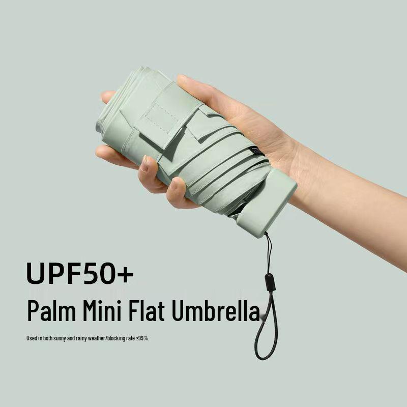 40% Off Compact Capsule Umbrella – Sunshade & UV Protection, Rain or Shine