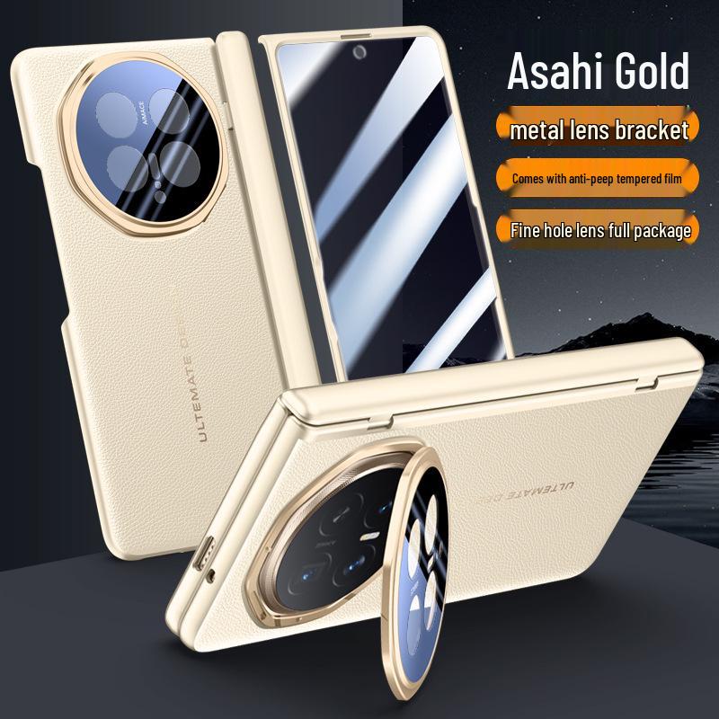 Honor Magic V6 Folding Case: Skin-Feel Lens Stand, Full Coverage, Drop Protection for Men