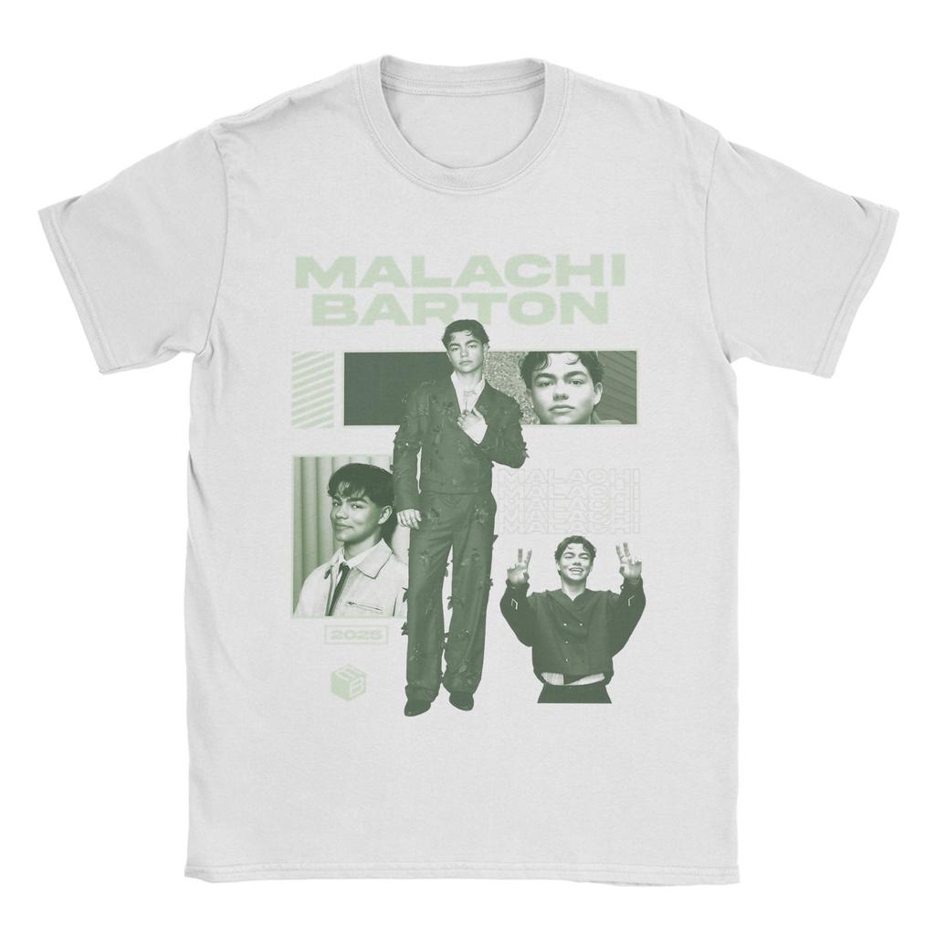 Herren Malachi Barton T-Shirts Baumwollkleidung Lustige Kurzarm O-Ausschnitt T-Shirts Geschenkidee T-Shirts
