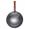 Traditional Forged Old-fashioned True Stainless Wok, Not Easy To Stick To Cast Iron Wok, Flat-bottomed Wok Uncoated Gift Pot