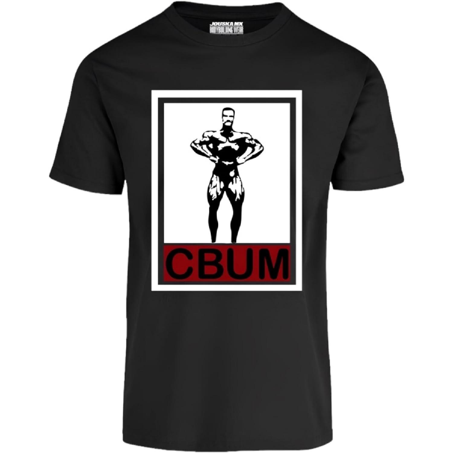 JOUSKA MX Bodybuilding Gym Printed Cbum Sports T-Shirt S