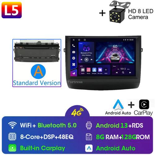 9''Android 14 Car Radio for Toyota Prius 20 2003-2009 GPS Head Unit Car Radio Multimedia Video Player Wifi 8+128G Carplay