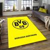 1 Stück Fußballteam-Design Teppich - Rutschfest, Weich & Gemütlich Fußmatte für Wohnzimmer, Schlafzimmer, Büro - Dekoteppich für Innen/Außen