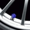 BOROLA New Dice Machined Aluminum Air Valve Cap Tire Aluminum
