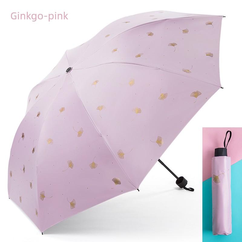 Paradise Umbrella Parasol Sun Umbrella Sun Protection Uv Protection Women's Umbrella Dual-Use for Girls Students Folding Umbrella for Sun and Rain