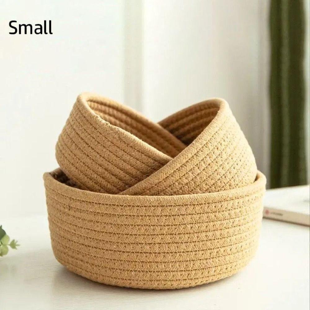 Desktop Sundries Storage Basket Snacks Toys Cosmetics Organizer Fashion Storage Box