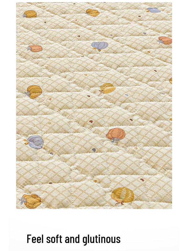 Retro Crinkle Cotton Quilted Fitted Sheet Set - 3 Piece 2025 Edition