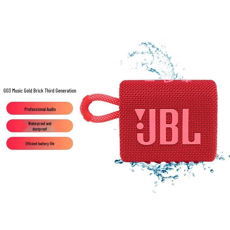 JBL GO 3 Portable Bluetooth Speaker