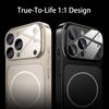 Frosted Glass Finish Magnetic Phone Case For iPhone 17Air 17 ProMax 16 15 14 13 Pro Max Magnetic Shockproof PC Hard Cover
