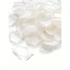 50/100/300/500Pcs Per Pack Artificial Silk Rose Petals White Petals, Suitable For Weddings, Parties, New Year Gift Giving, Valentine's Day