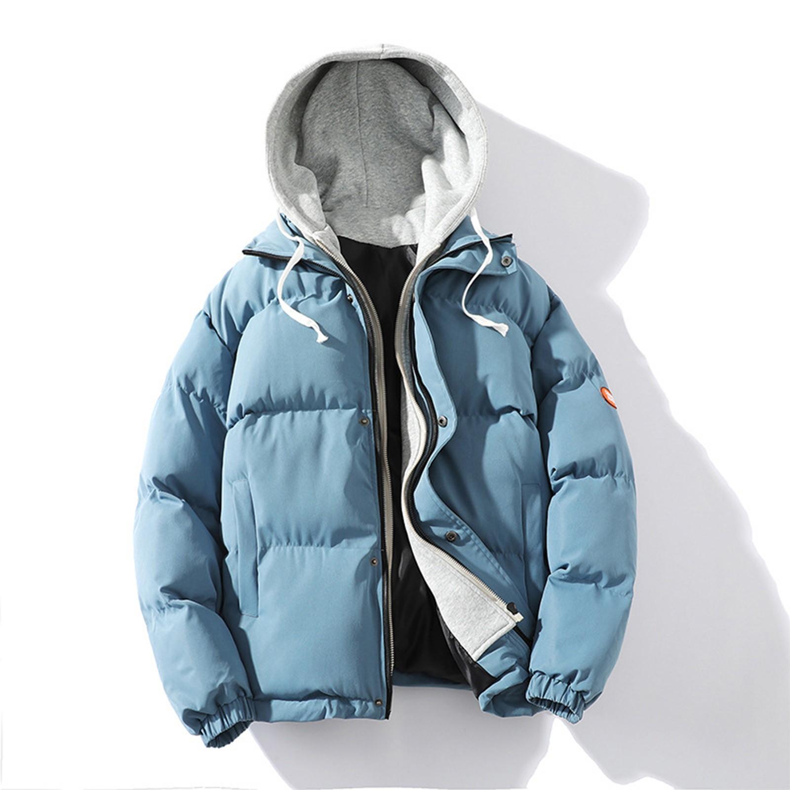 Зимняя новая утолщенная хлопковая куртка из двух частей с капюшоном — фото 7