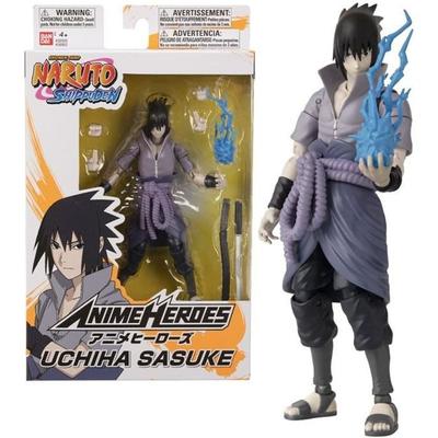 Anime Heroes Figurine 17 Cm - Sasuke Uchiha - BANDAI Naruto Shippuden