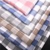High-Density Yarn-Dyed 50S Cotton Fabric with 0.2CM Stripes for Premium Shirts