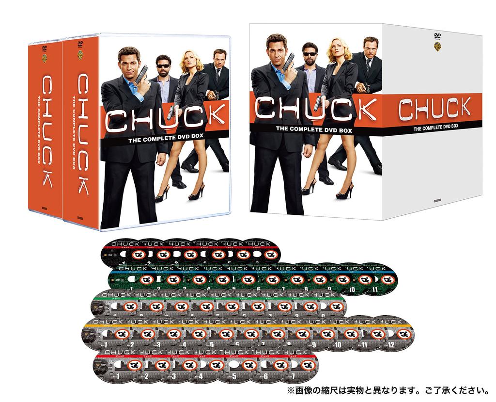 CHUCK Complete DVD Set <Season 1-5> (45 Discs)