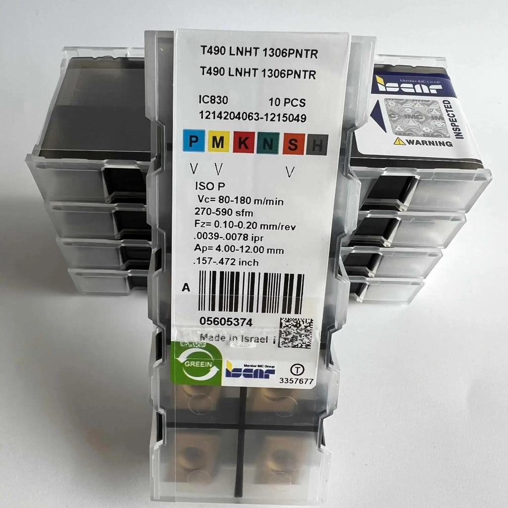 ISCAR / T490LNHT1306PNTR IC830 /Industrial Indexable Carbide Inserts 10 Pcs