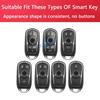 For Buick Enclave Encore Gx Envision Lacrosse Regal Sportback Tourx Abs Carbon Fiber Car Smart Key Cover Case Keychain