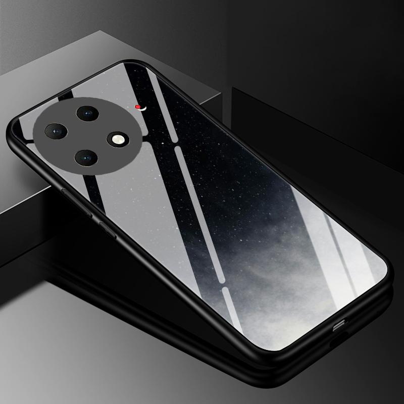 For Tecno Camon 30S 30 20 Pro 4G Case Cover Tempered Glass Cases for Tecno Spark 30C 30 Pro Plus Go 1 2025 2023 Hard Back Bumper