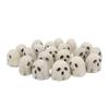 20 Pcs Halloween Miniature Ghost Figurine Cute Tiny Resin White Ghost Statue for Garden Bonsai Sand Table Decoration