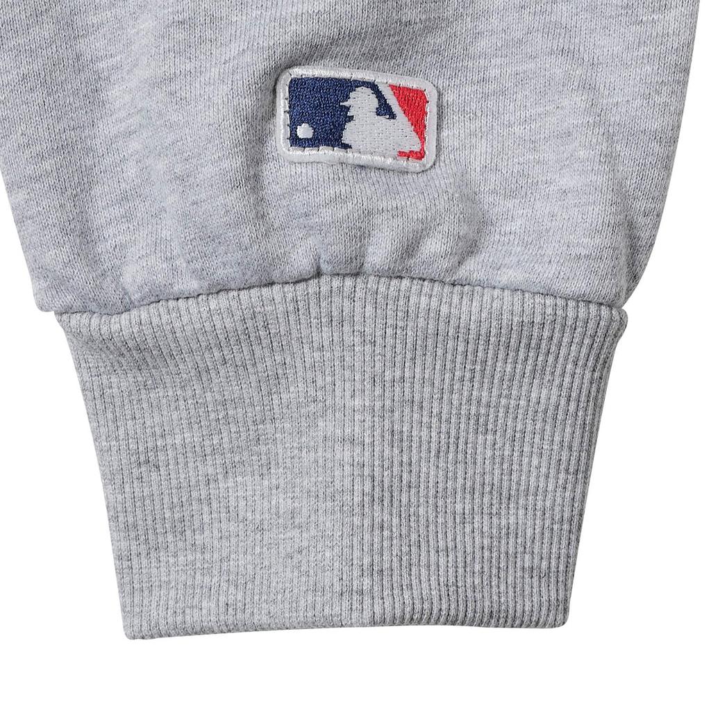 Fanatics MLB_STANDARD PRINT LOGO HOODIE in Heather Gray