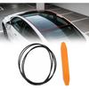 Sunroof Rubber Seal Strip for Tesla Model Y, Wind Noise Reduction Soundproof Sealling Strips Rubber Seal Kit with Installation Tool
