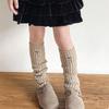 Harajuku Children's Leg Warmers JK Embroidery Bow Socks Kawaii Knitted Leg Cover  Children's