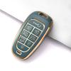 7/8 Buttons TPU Car Key Case Cover for Hyundai Sonata Sel Ev 6 Ev 8 IONIQ 5 NEXO Tucson Sonata 2020 Grandeur 2020 Sonata Limited