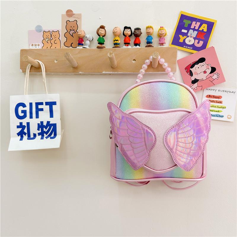 Adorable Kindergarten Kids Backpack Cute Fashionable Breathable Pu Material