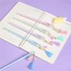 Office Supplies Kawaii Bear for Girl School Student Signature Pen Gel Pen Erasable Pen Pendant Pen