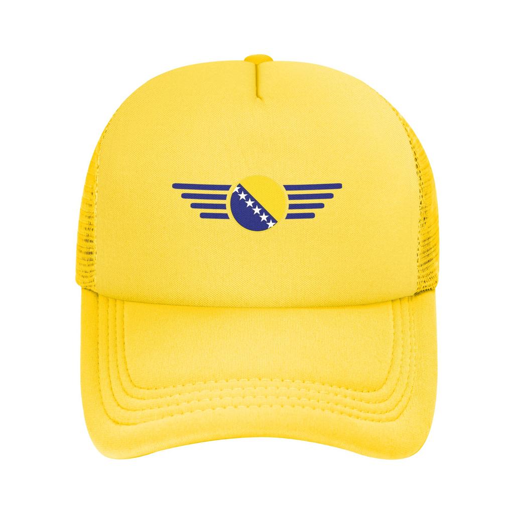 Bosnia and Herzegovina Flag Casquette  Unisexs Womens Outdoor Hats  Adjustable Snapback Hat New Baseball Caps