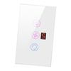 WiFi Intelligent Touched Screen Fan Light   Speed   Fan Light   Mobilephone Voice Control Fan Light   Compatible with  an