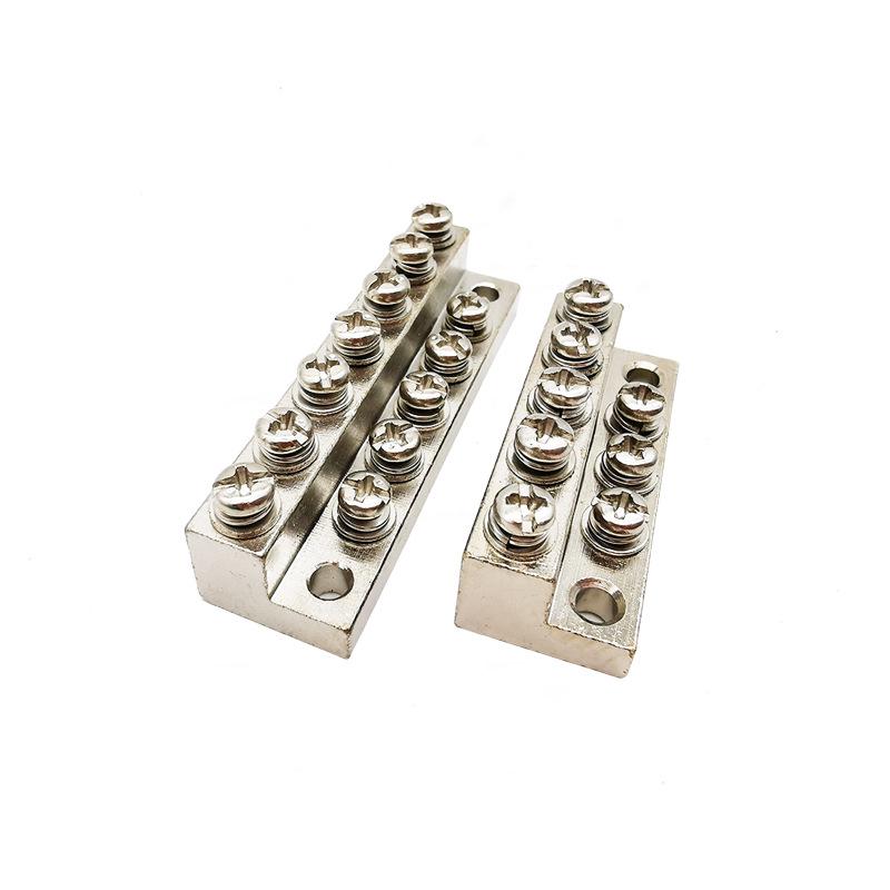 High-Strength JDG Distribution Cabinet Copper Terminal Block