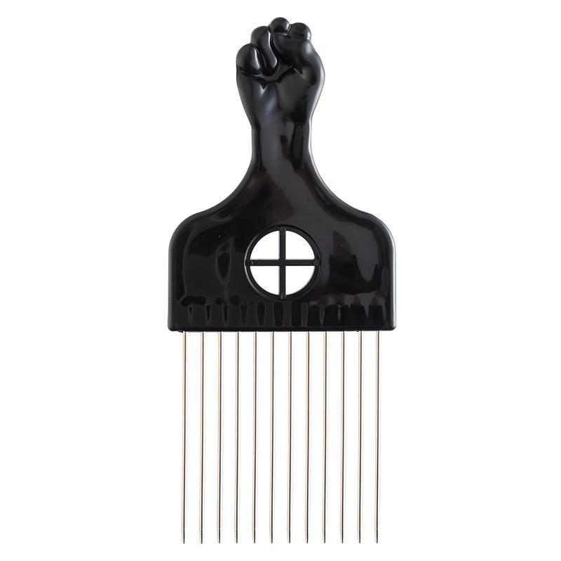 3Pcs S/M/L Steel Pin Hair Combs – Plastic Tail Comb for Slicked-Back, Pompadour & Salon Styling Tools