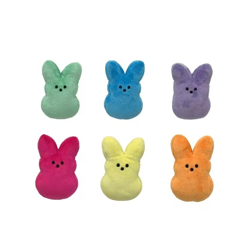 Schattige Paashaas Paas Pluche Speelgoed Paashaas Set Kleurrijke Konijn Combinatie Speelgoed Kinderen Meisjes Paashaas Cadeaus Kerst 12cm