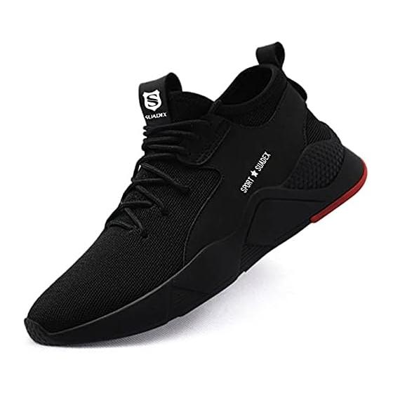 [SUADEX] Safety shoes, safety shoes, safety sneakers, work shoes, sneakers, construction site, breathable, steel toecap, Kevlar, wear-resistant,