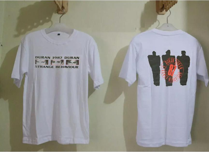 

Duran Duran Shirt 1987 Vintage 80S Strange Behaviour Tour T Shirt Unisex T-Shirt XXL