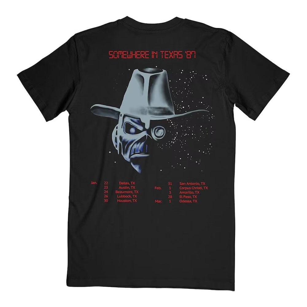 Iron Maiden Unisex Adult Stranger In A Strange Land Back Print T-Shirt