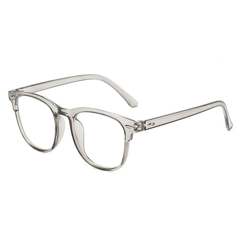 

Прозрачная оправа Квадратные Готовые Миопические Очки Женские Мужские Прозрачные Линзы Близорукие Очки Диоптрии 0 -1.0 -1.5 -2.0 До -6.0 Anti-Blue Light серый