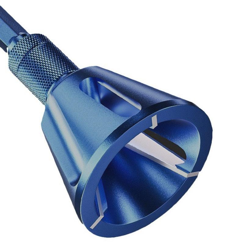 Deburring Chamfering Tool for Screw Metal Wood Plastic Cast Iron External Circle Chamfer Round Edge Trimming Polishing Power Drill Attachment Tool
