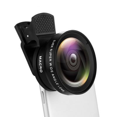 Universal Mobile Phone 0.45X Wide Angle 12.5X Macro High Clarity Lens for iPhone Android