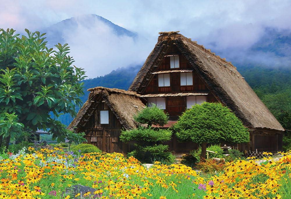 

в пазле Beverly 300 Piece Colorful Shirakawago x [Сделано в Японии] (26 38см) 300-093