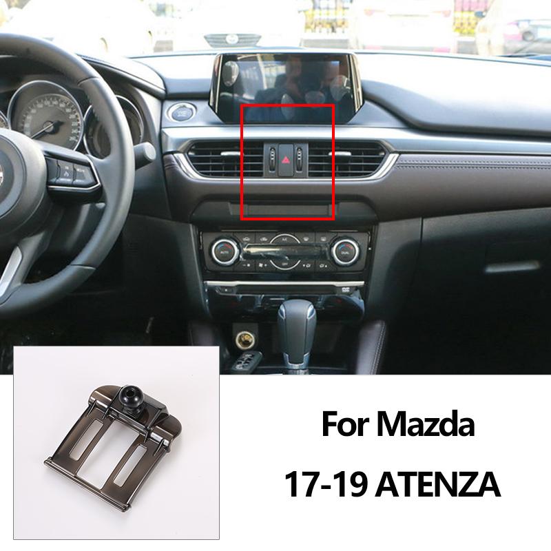 Dedicated Fixed Base For Mazda Atez CX4/CX5/CX8/CX30 Axela Enclave Car Smartphone Holders Mounts Bracket Interior Accessories gbmqn50