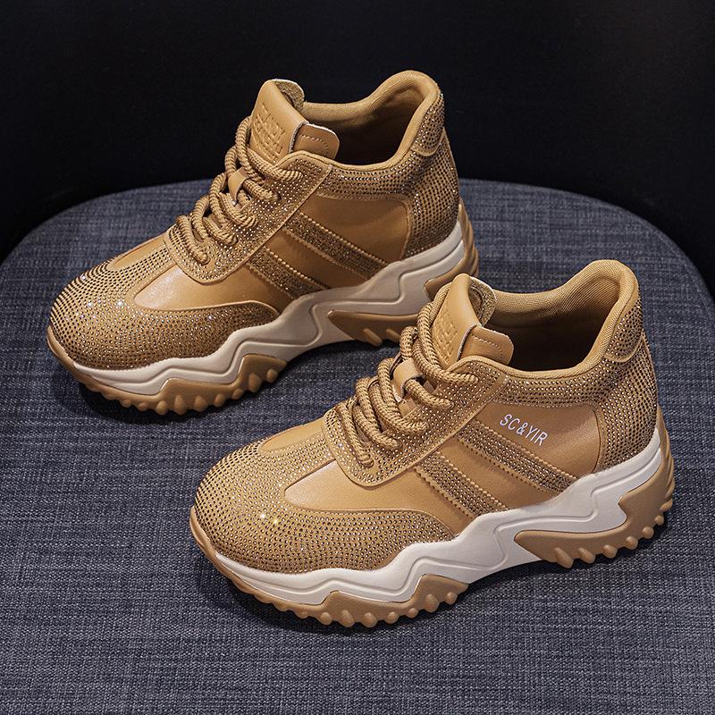 Popular dad shoes women 2025 winter new versatile Internet celebrity platform small casual classic sports Forrest Gump shoes