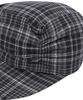 BAUF Asymmetrical Shirred Cap [Black Check]