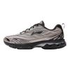 Li-Ning Fuyou 2.0 V2 Retro Fabric Synthetic Leather Cushioning Breathable Support Rebound Low Top Running Shoes Men Sneaker Gray Silver ARXV001-2