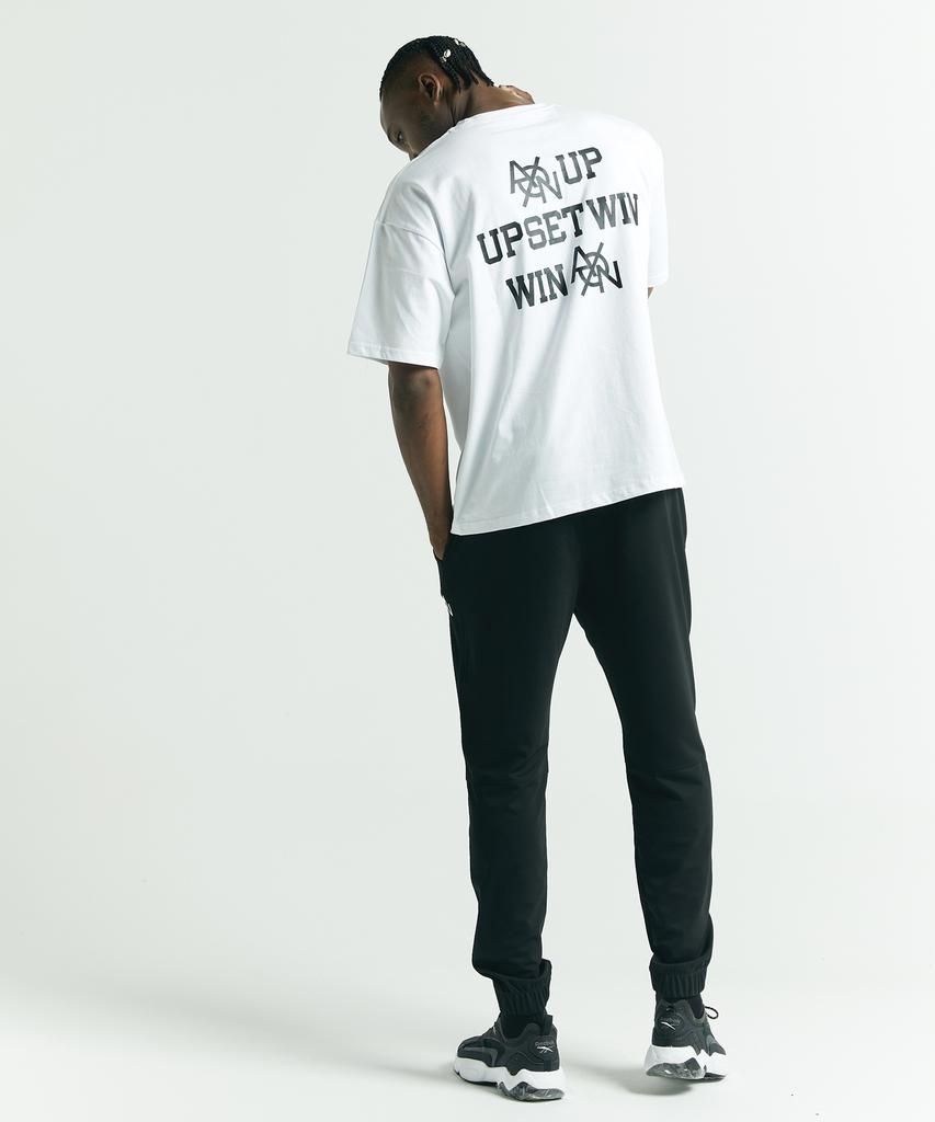 AINIFFON Oversized U.S.W Short Sleeve White