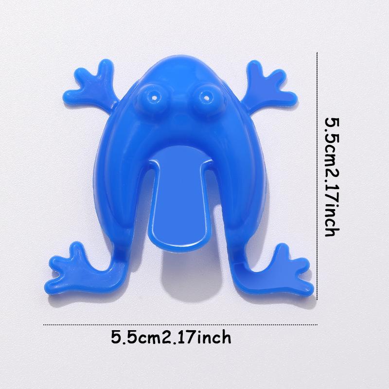 5Pcs Jumping Frog Toys Parent-child Bounce Frogs Anxiety Toy for Kids Assorted Stress Relief Toys Children Birthday Party Gift