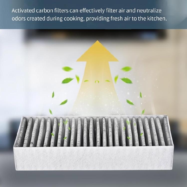 4PCS Filtro de Malha para Coifa de Exaustão Substituição Ventilação Filtro para Exaustor de Cozinha Filtros para Coifa Ventilação Textura Plástica Filtro de Gordura